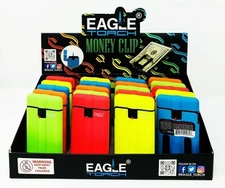EAGLE TORCH MONEY CLIP SLIM TORCH | PT161MC   Single unit