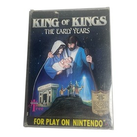 King of Kings The Early Years NES Nintendo Video Game  1991 CIB Complete *Read