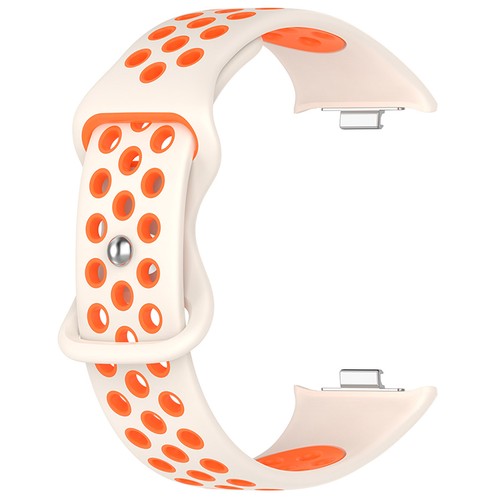 Water-proof Silicone Clashing Color Watch Strap Bracelet Belt for Mi Band 8 Pro - Picture 27 of 27