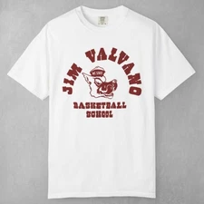 Retro NC State Jim Valvano Basketball School Unisex Tee S-5XL