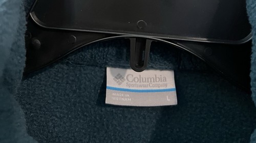 Lote de chaleco y chaqueta polar Columbia para mujer talla L cremallera completa verde gris - Imagen 15 de 19