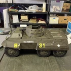 HASBRO 2000 GI Joe 12" M8 Greyhound Tank Armored Vehicle 1/6 scale