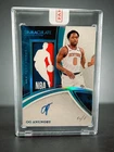 OG Anunoby Logo Man 1/1 Auto  2025 Panini Immaculate Collection New York Knicks