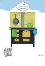 NEW Elizabeth Craft Designs Die Set - 1993 Kitchen