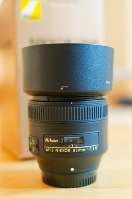 Nikon 85 mm F/1.8 SWM AF-S M/A G Objektiv  - Sehr guter Zustand