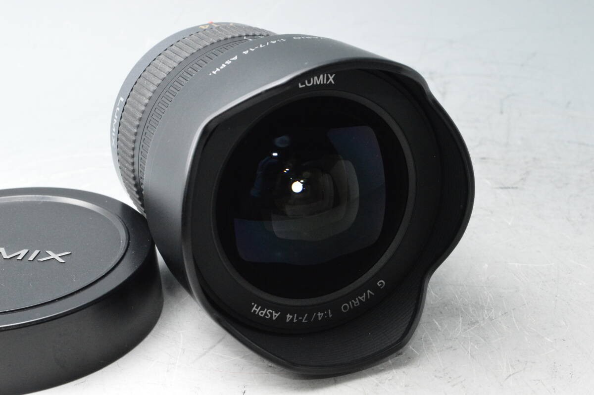 Near Mint ] Panasonic H-F007014 LUMIX G VARIO 7-14mm F/4.0 ASPH