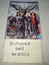 X Men 3. Slipcover Only. No Disc. Hugh Jackman. Patrick Stewart. No Disc.