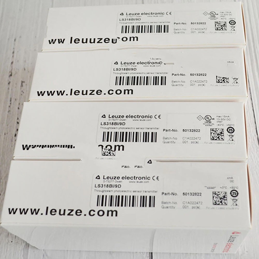 Leuze Brand new LE318B/2N LE318B/4P LS318BI/9D LS318B/9D Photoelectric ...
