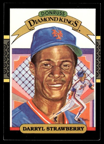 Darryl Strawberry #4 1987 Donruss card