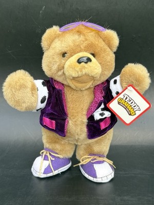 Teddy Grahams Honey Bear Plush Stuffed Animal Applause Nabisco 1990 Promo Toy