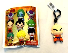 DRAGONBALL Z  SERIES 2 FIGURAL BAG CLIP " KRILLIN "   - NEW