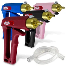 LeLuv MAXI Vacuum Penis Pump Handle & Hose - Fitting, Gauge & Cover Optional