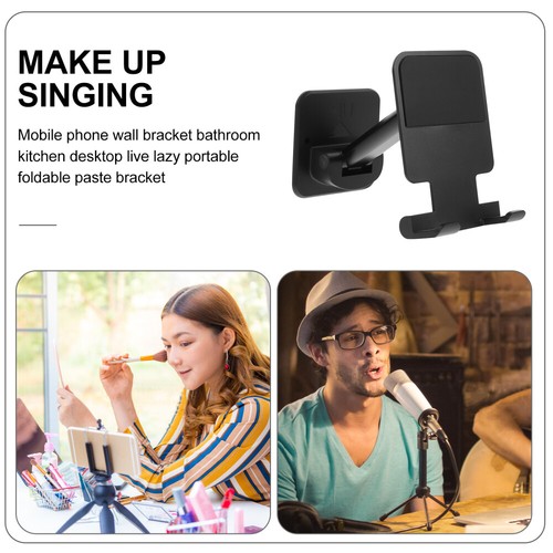 Bracket Phone Wall Mount Phone Stand Wall Hanging Mobile Stand - 第 6/12 張圖片
