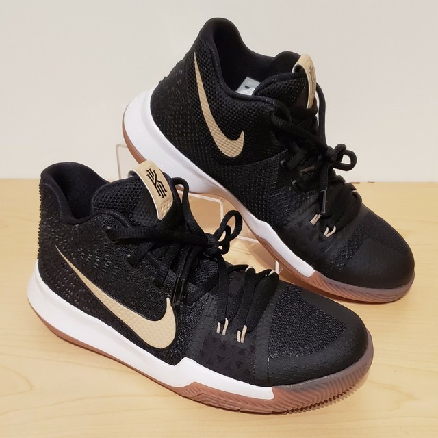 kyrie 3 black and brown