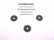 SHIMANO REEL PART Symetre 1000FI (3) Smooth Drag Carbontex Washers #SDS60