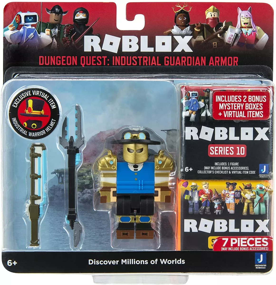 Roblox Action Collection - Series 8 Mystery Figure [Includes 1 Figure + 1  Exclusive Virtual Item] 