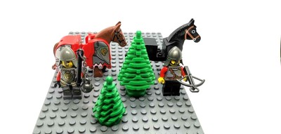 LEGO Ritter mit Pferd 6082 Knight