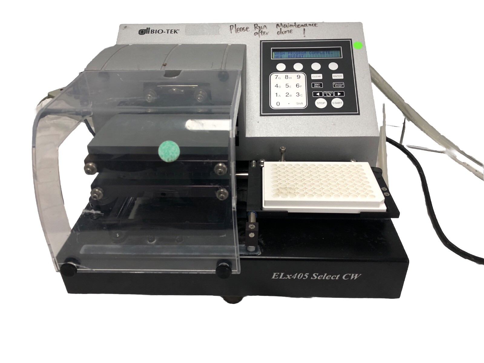 BioTek ELx405 Select CW ELX405UCWSMF Microplate Washer and Vacuum Pump