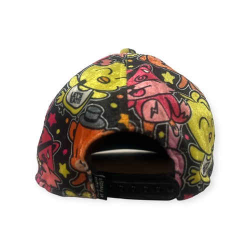 FIVE NIGHTS AT FREDDYS VELVET HAT SNAP-BACK BASEBALL CAP - Picture 3 of 5