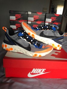 nike react element thunder blue