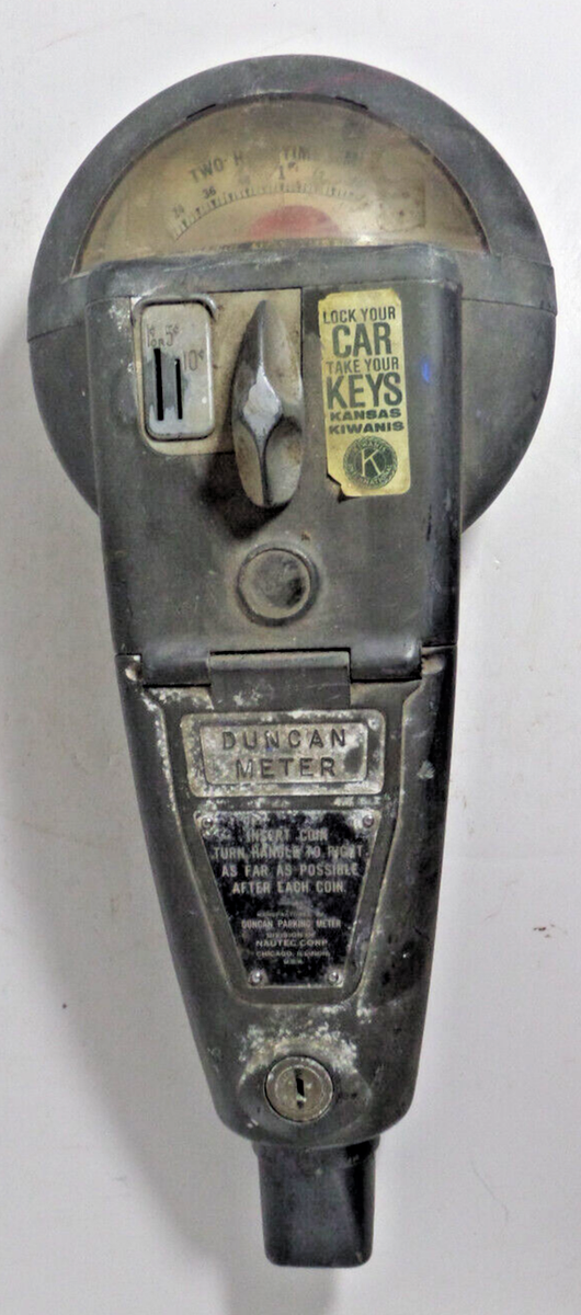 アメリカNYレトロ Duncan Meter 式駐車メーター Duncan parking meeter | eBay