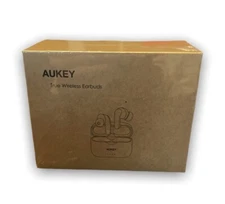 Aukey True Wireless Earbuds with Charging Case, Black (EP-T28) SEALED FREE SHIP