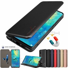 For Huawei P30, P30 Pro Luxury Magnetic Flip Leather Wallet Stand Case Cover