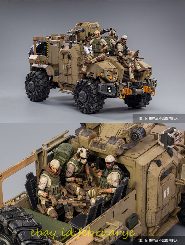 Perfect Joytoy 1/18 Crazy reload suv Action Figures Toy In