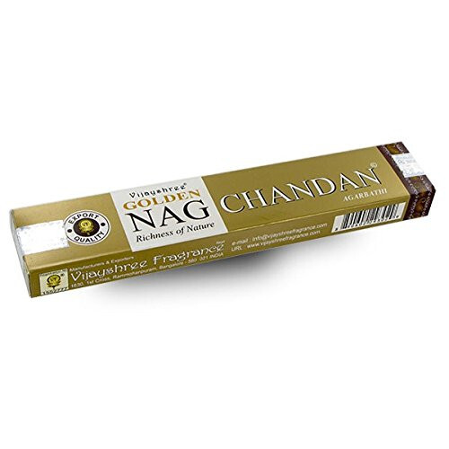Vijayshree Nag Chandan Meditation Agarbatti Incense Sticks 15gm each 12 Packet
