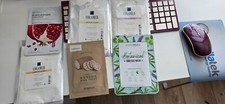 Lot of 8 Mixed Sheet Face Masks. New