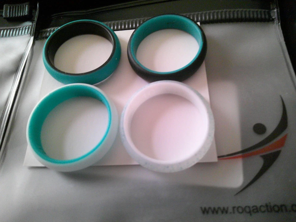 Anillos de goma en varios tamaños 20pkgs 3-4 anillos en cada uno nuevo Foto 4 de 4