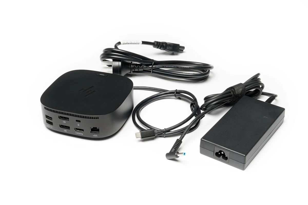 HP USB-C Universal Dock HSN-IX02 G2 with 120W Power AC Adapter