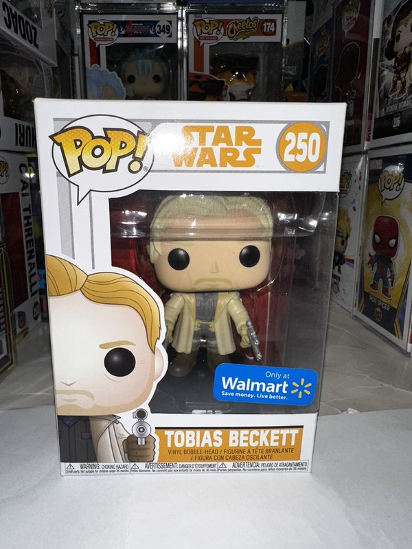 Funko Pop Star Wars Walmart Exclusive Tobias Beckett New.