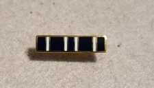 Coast Guard Expert Rifle Ribbon Lapel Pin / Hat pin