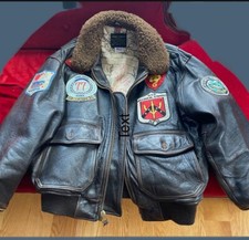 Vintage Avirex Top Gun G-1 Leather Jacket