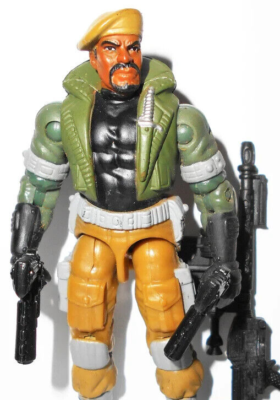 GI JOE vs Cobra 2002 SGT STALKER v2 100% complete trooper soldier