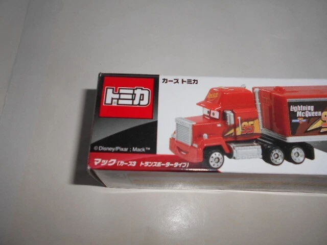 Coche de juguete Takara Tomy Disney Cars Tomica Mac "Cars 3" JP plástico Foto 2 de 4