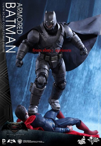 Hottoys MMS349 Armored Batman 1/6 Collectible Figure Model Ordinary Ver. Gift! - Picture 6 of 17