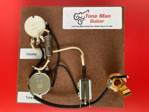 Les Paul Les Paul Gibson Special  Double Cut A Way Prewired Kit Gold Switch