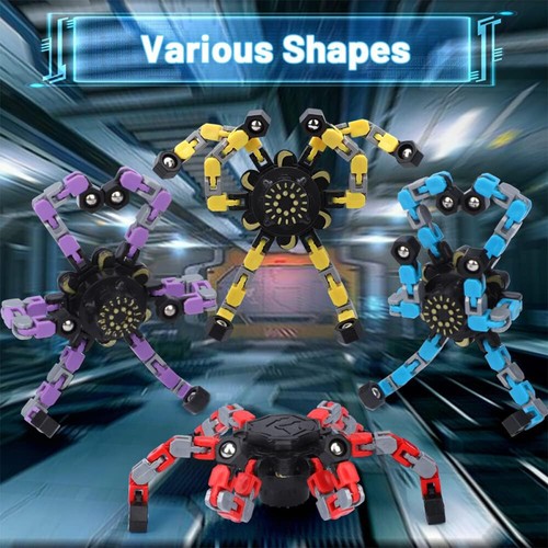 Robot Fidget Spinner Deformation Spielzeug Kinder Erwachsene Gyro Geschenk 10PCS - Bild 2 von 12