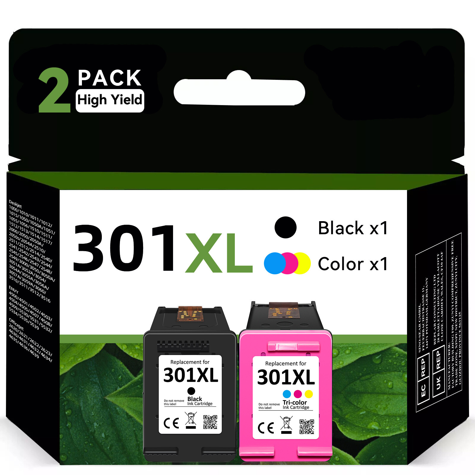 For HP 301XL Ink Printer Cartridges OfficeJet 2620 4630 4632 2622 ...