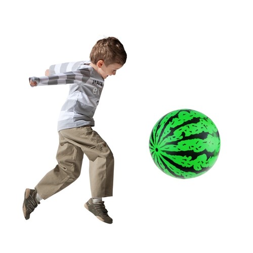 Aufblasbare Wassermelone Strandball Strandspielball Sommerspielplatz 6zoll s - Afbeelding 6 van 12