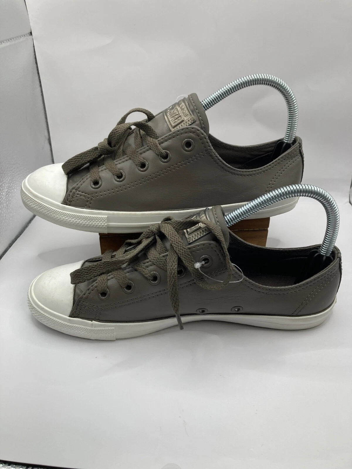 Rare sneakers basse Converse All star in eco pelle. Uk 5.5 donna 7 marrone