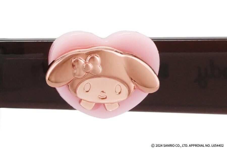 Sanrio x Zoff Sunglasses with custom parts My Melody Model