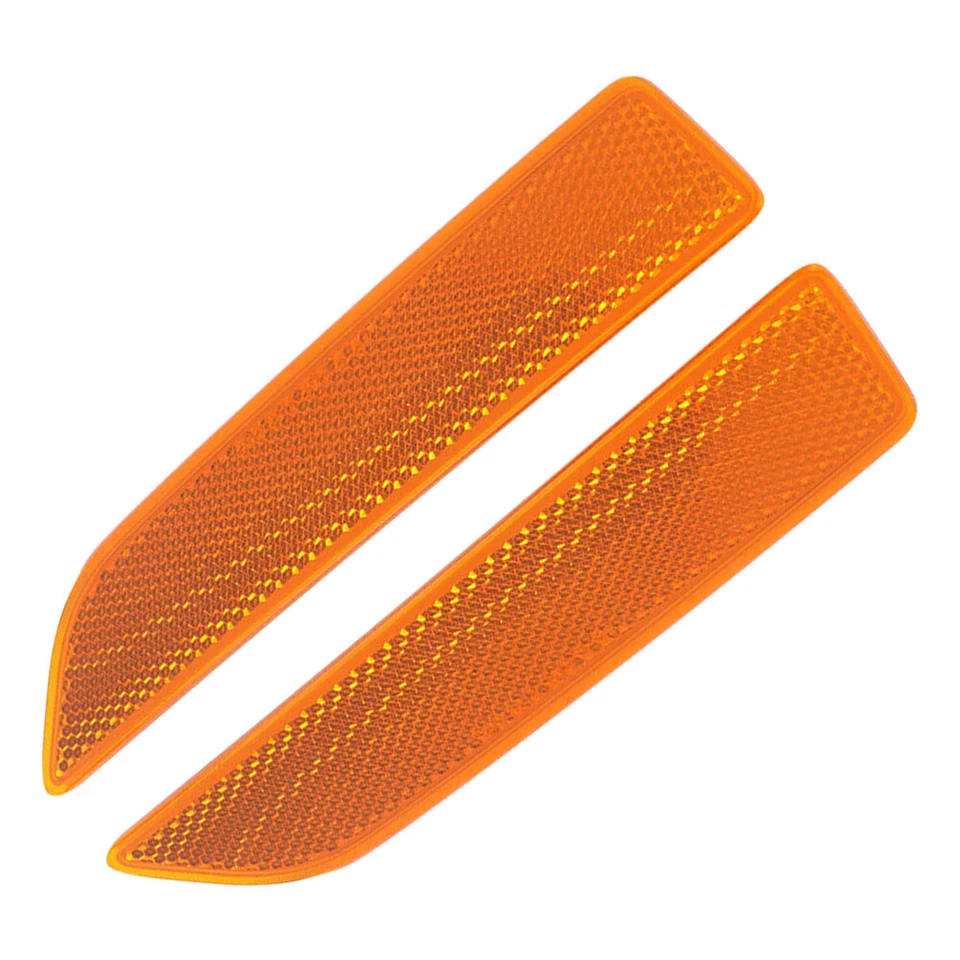 2 piezas reflector de cubierta de parachoques delantero lado izquierdo y derecho apto para BMW X3 E83 2007-2010 Foto 3 de 4