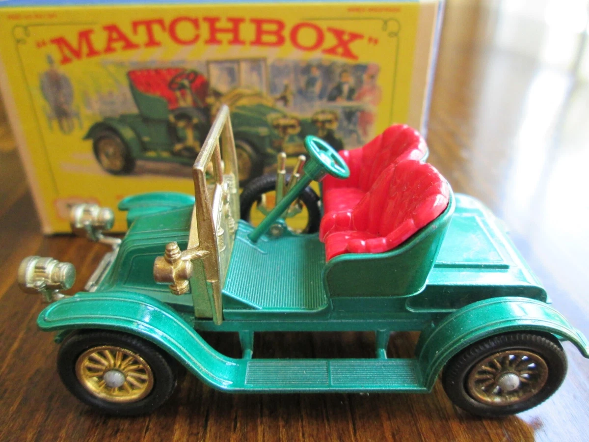 Vintage Matchbox Models of Yesteryear Y 2 1911 Renault 2 Seater w Original Box