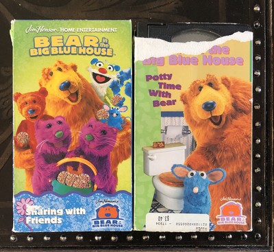 Bear In The Big Blue House Vhs