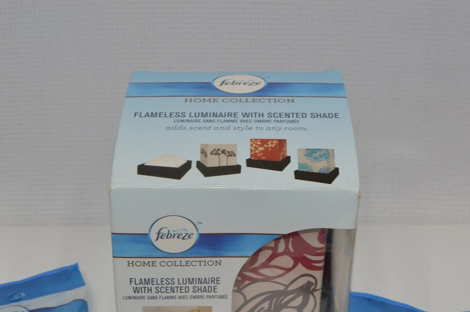 Huge Lot Febreze Flameless Luminaire W/ Scented Shade Starter Kit Wild Berries - Image 3 of 4