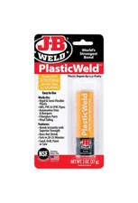 JB Weld PLASTICWELD EPOXY PUTTY Rigid  Semi-Flexible Plastic Repair Pipes 8237