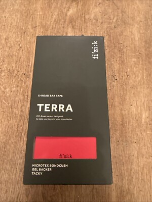 Fizik Terra Microtex Bondcush Tacky Lenkerband. Rot